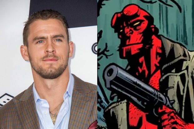 Finaliza el rodaje de (Hellboy: El Hombre Retorcido).