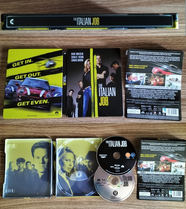 Mi Steelbook de (The Italian Job).