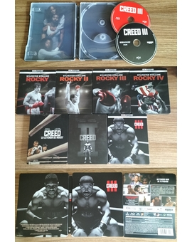 Mi Colección Steelbook (Rocky y Creed).