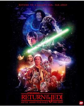 Póster de (Star Wars: El Retorno del Jedi).