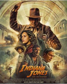 Póster Final de (Indiana Jones y El Dial del Destino).