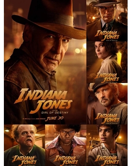 Pósters de Personajes de (Indiana Jones y El Dial del Destino).