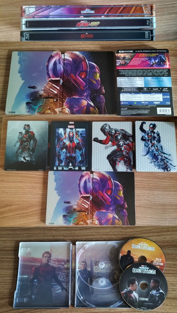 Mi Colección Steelbook de (Ant-Man).