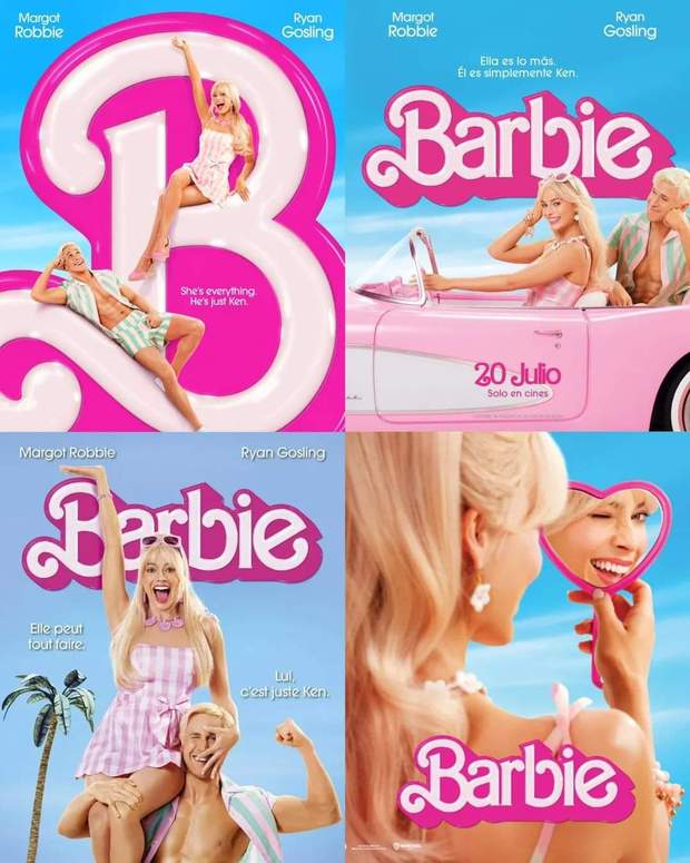 Pósters de (Barbie).