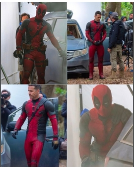 (Deadpool 3) Primer vistazo a "Ryan Reynolds" con el traje que lucirá en el UCM.