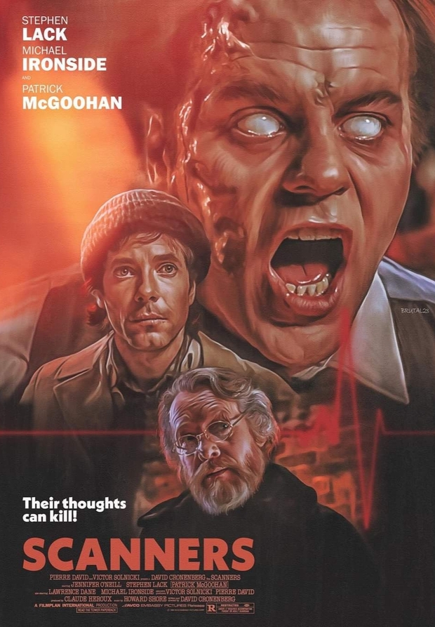 Póster Fan Art de (Scanners).