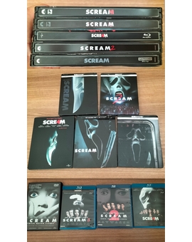 Mi Colección y Steelbooks de (Scream).