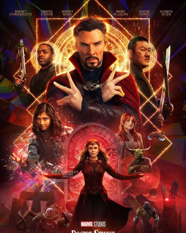 Se revela un póster de (Multiverse of Madness) que no fue utilizado para el marketing de la película