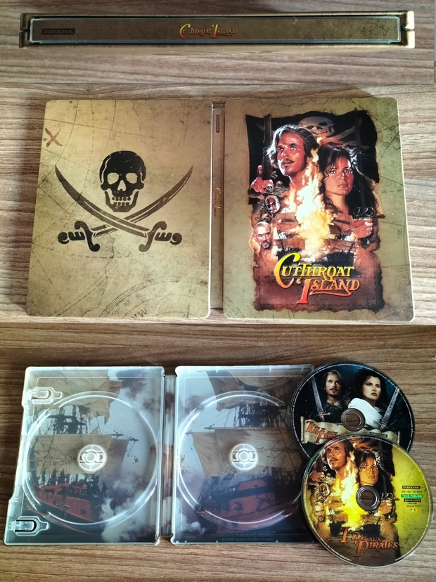 Mi Steelbook de (La Isla de las Cabezas Cortadas).