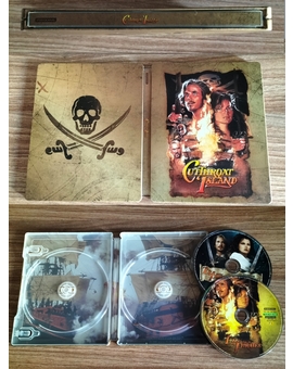 Mi Steelbook de (La Isla de las Cabezas Cortadas).