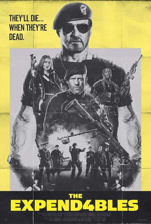 Póster de (Los Mercenarios 4).