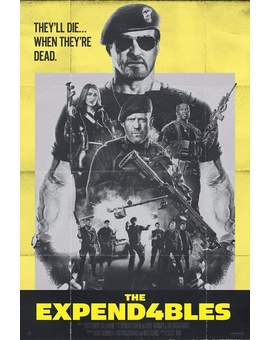 Póster de (Los Mercenarios 4).