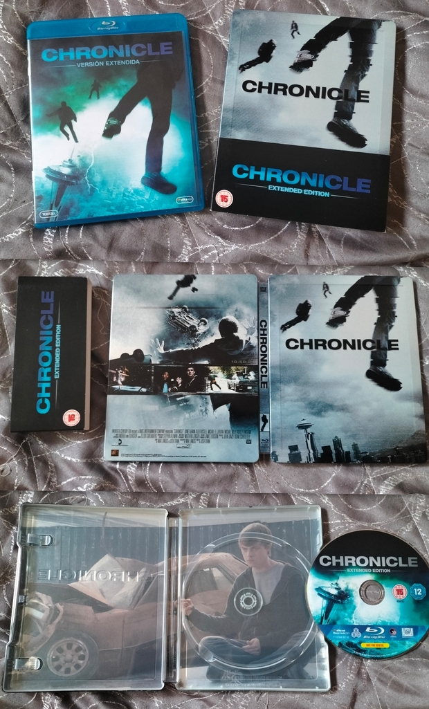 Mi Colección y Steelbook de (Chronicle).