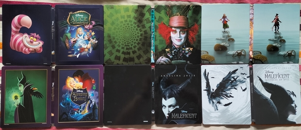 Mi Colección Steelbook live action Disney (Parte 1).