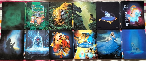 Mi Colección Steelbook live action Disney (Parte 2).