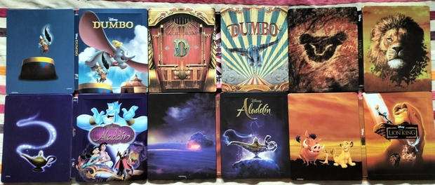 Mi Colección Steelbook live action Disney (Parte 3).