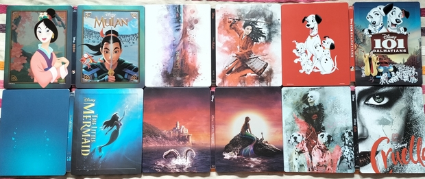 Mi Colección Steelbook live action Disney (Parte 4).