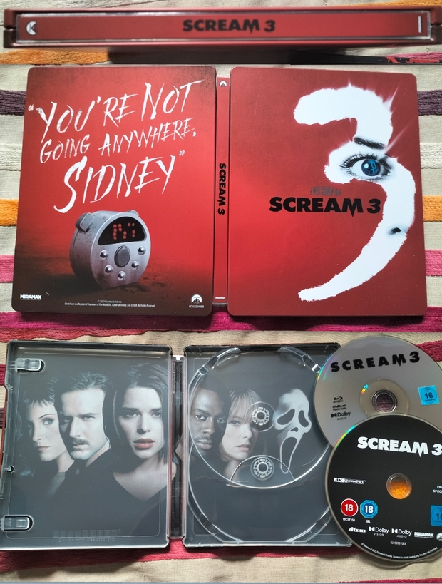 Mi Steelbook de (Scream 3).