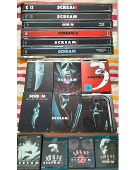 Mi Colección y Steelbooks de (Scream).