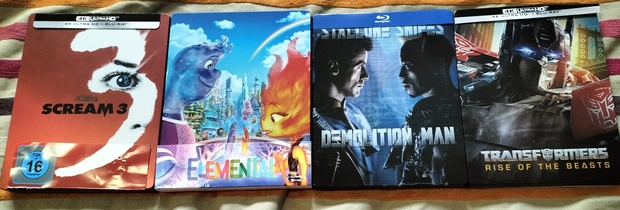 Mis Steelbooks de Hoy.