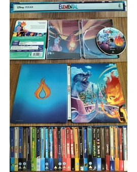 Mi Colección y Steelbook de (Elemental).