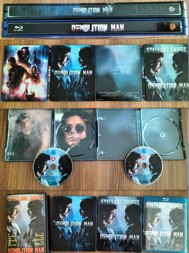 Mi Colección, Custom y Steelbook de (Demolition Man).