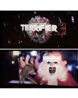 (Terrifier 3) Primeras imágenes de la película que se estrenará en octubre del 2024.