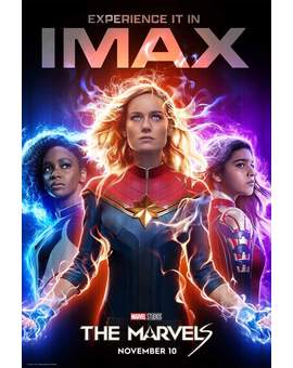 Póster IMAX de (The Marvels).