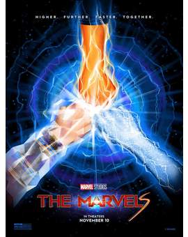 Nuevo Póster de (The Marvels). Hoy Estreno en Cines.