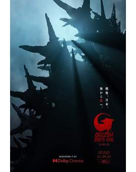 Nuevo Póster de (Godzilla: Minus One).