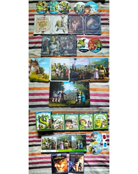 Mi Colección y Steelbooks de (Shrek).