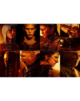 Pósters Individuales de (Dune: Parte 2).