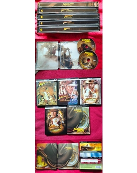 Mi Colección Completa en Steelbook de (Indiana Jones).