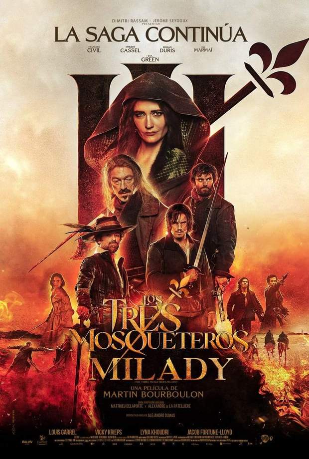 Póster de (Los Tres Mosqueteros: Milady).