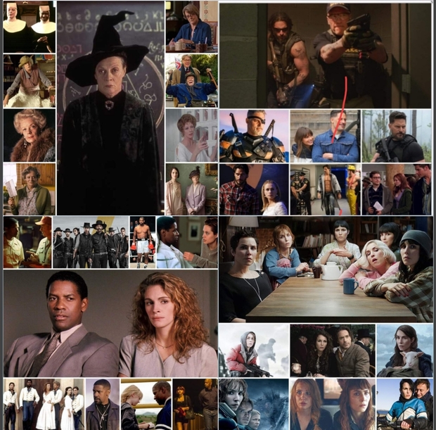 Cumplen Años "Maggie Smith, Joe Manganiello, Denzel Washington y Noomi Rapace" Vuestras Películas?.