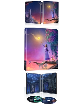 Diseño del Steelbook de (Wish) en otros países.