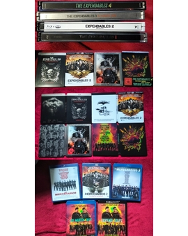 Mi Colección Completa y Steelbooks de (Los Mercenarios).