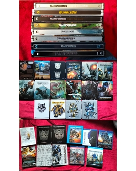 Mi Colección y Steelbooks de (Transformers).