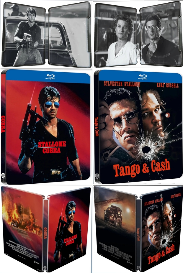 Reservas abiertas en Steelbook de (Cobra y Tango & Cash) en Amazon.fr