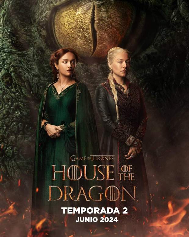 La segunda temporada de (La Casa del Dragón) llegará en Junio.