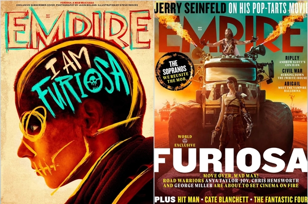Portadas de la revista Empire de (Furiosa).