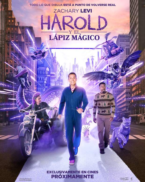 Póster de (Harold y el Lápiz Mágico).