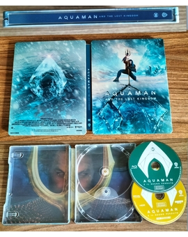 Mi Steelbook de (Aquaman y El Reino Perdido).