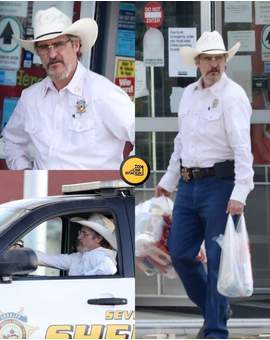 Primeras Imágenes de "Joaquin Phoenix" en (Eddington).