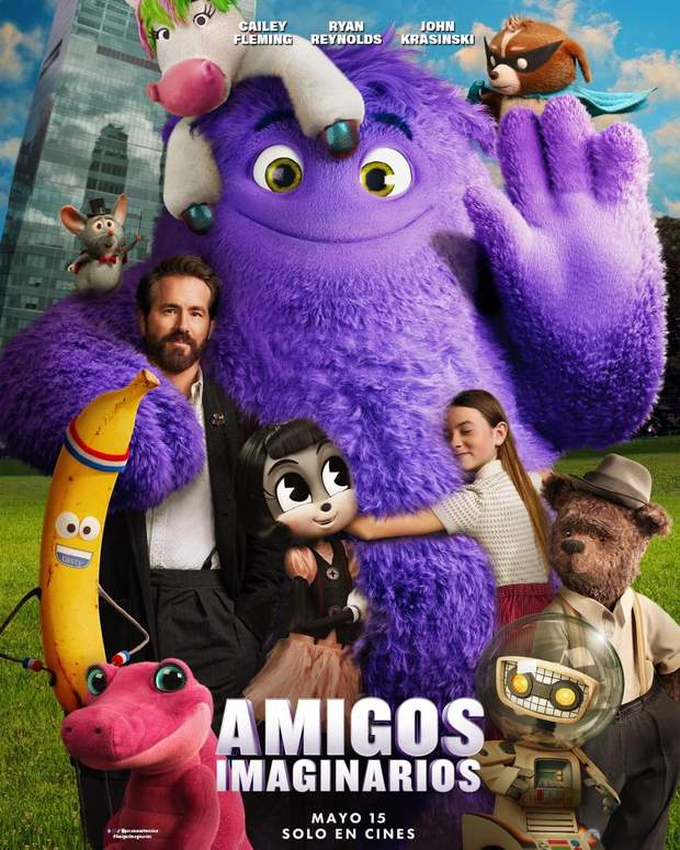 Póster de (Amigos Imaginarios).