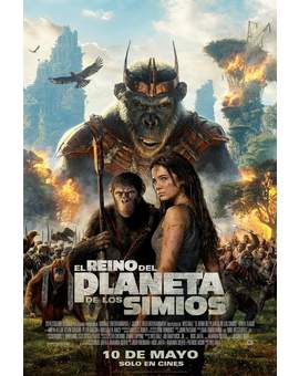 Póster final español de (El Reino del Planeta de los Simios).