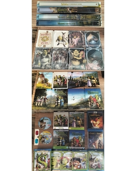Mi Colección Completa y Steelbooks de (Shrek).