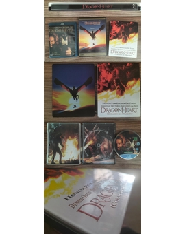Mi Colección y Steelbook Custom de (Dragonheart: Corazón de Dragón).