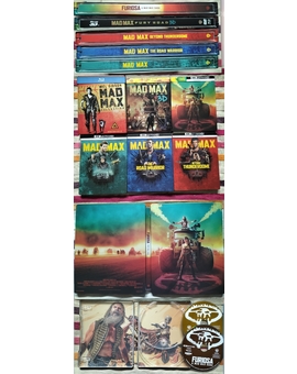 Mi Colección Completa de "Mad Max" y Steelbook de (Furiosa).