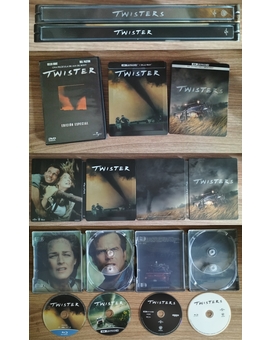 Mi Colección y Steelbooks de (Twister).